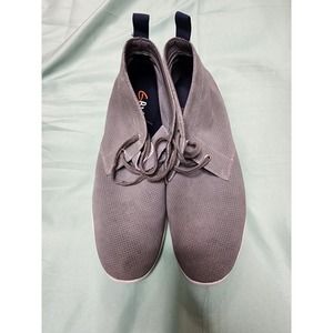 GBX Amaro Oxford Chukka Boots Mens 13 M Grey 137628 Suede Leather Mid-Top Shoes